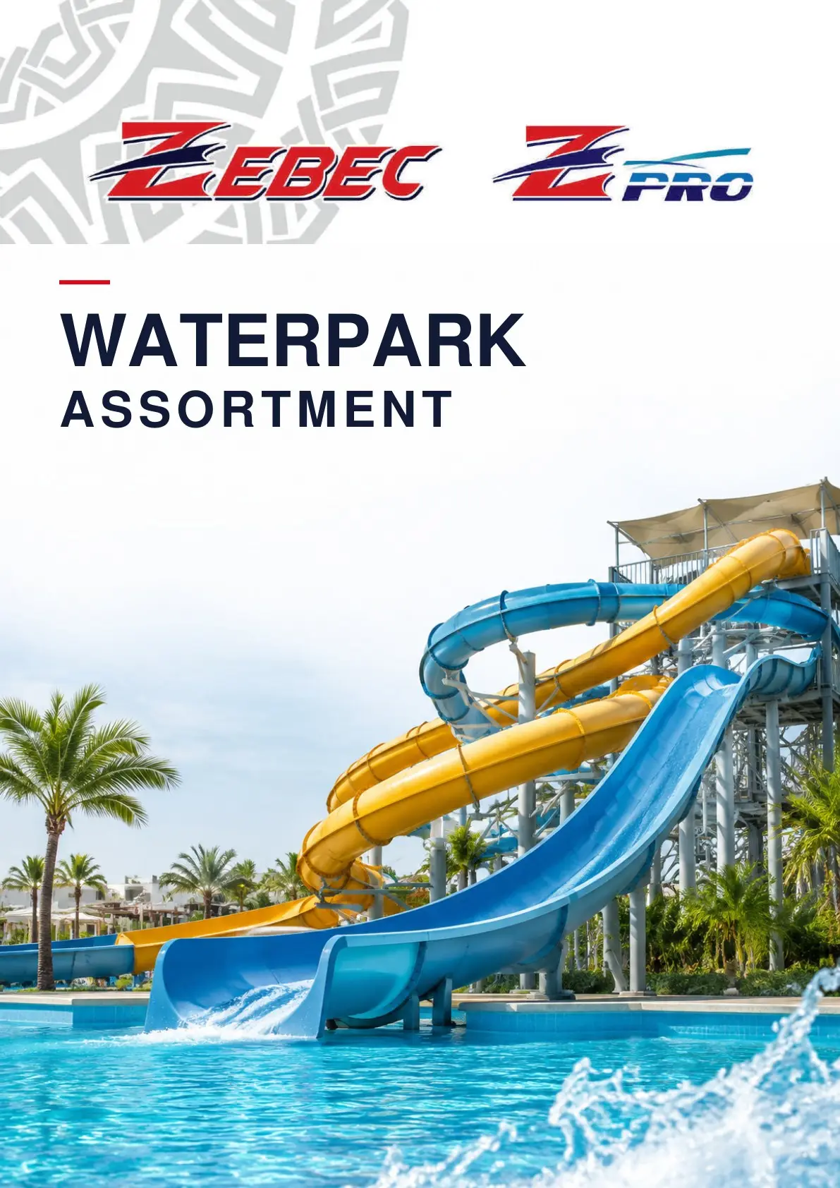 Zebec Waterpark Assortment catalogue cover