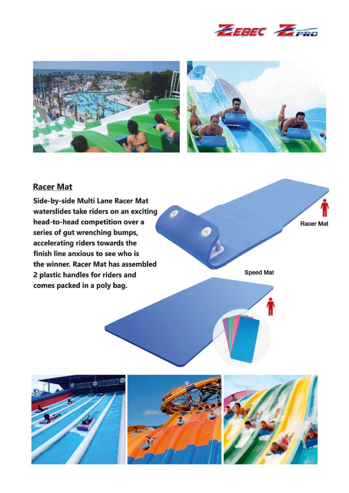 Catalogue page 07: Racer and speed mats
