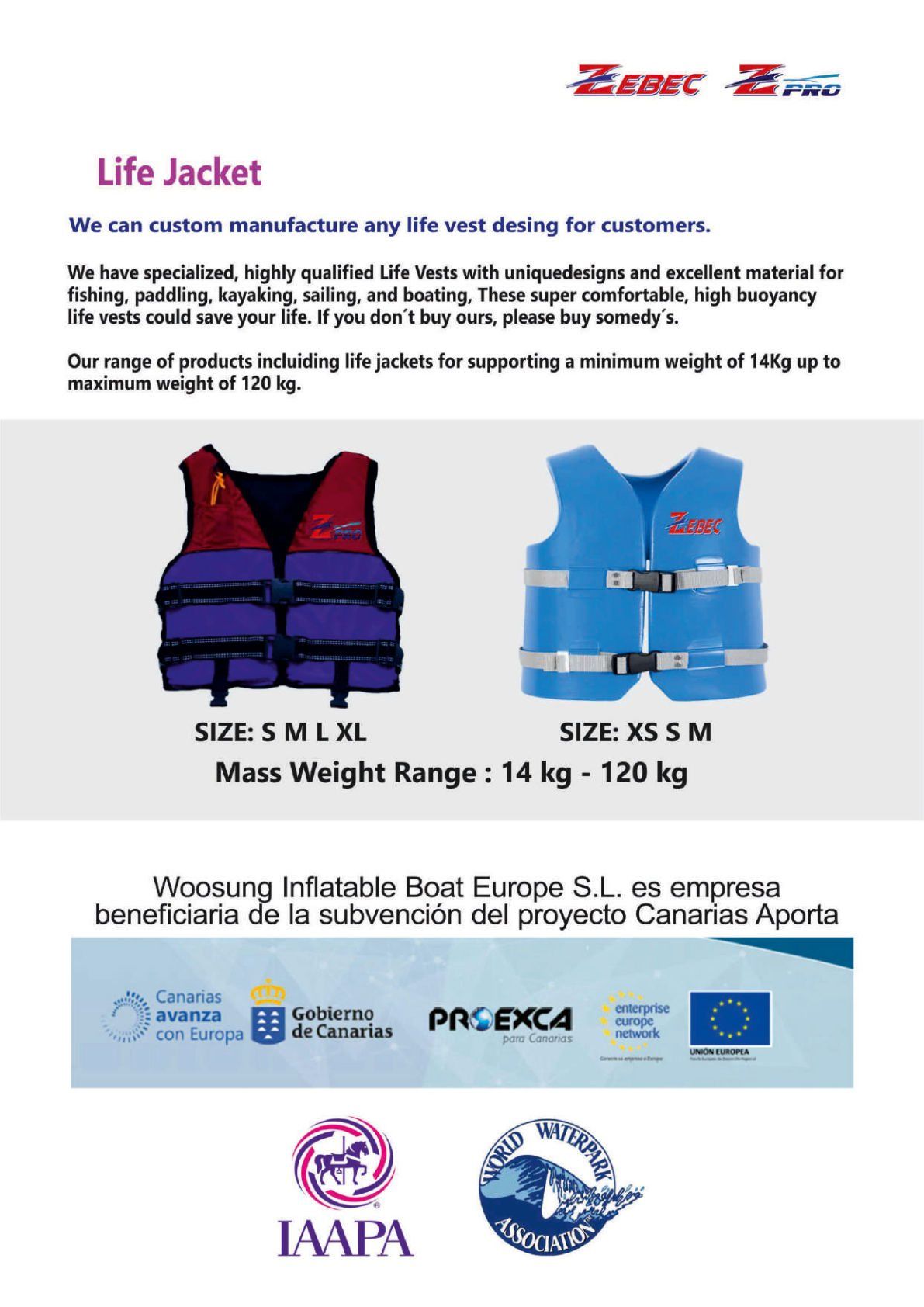 Catalogue page 08: Other waterpark products